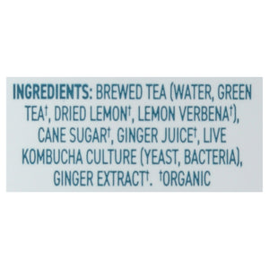 Brew Dr Kombucha Lemon Grove 12/14 Oz [UNFI #13819]
