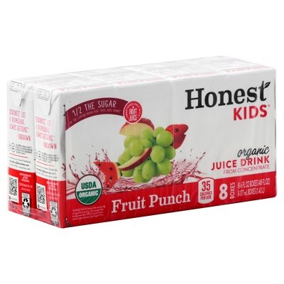 Honest Kids Fruit Punch 5/8/6 Oz [UNFI #78558]