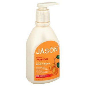 Jason Natural Products Apricot Satin W/Pump 30 Oz [UNFI #57858] T