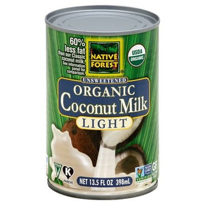 Native Forest Coconut Milk Lite 12/13.5 Oz [UNFI #36151]