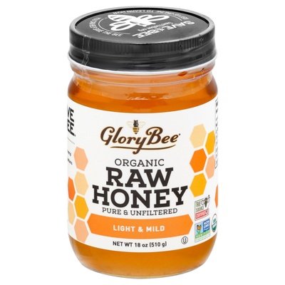 Glorybee Raw Light & Mild 6/18 Oz [UNFI #38569]