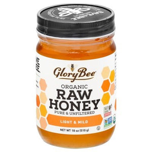 Glorybee Raw Light & Mild 6/18 Oz [UNFI #38569]
