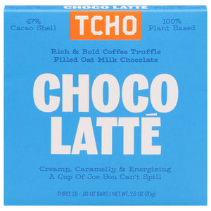 Tcho Chocolate Choco Latte Chocolate Bar Og2 10/2.1 OZ [UNFI #48752]