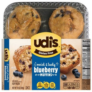 Udis Gluten Free Blueberry 4Pk 6/10 Oz [UNFI #79742]