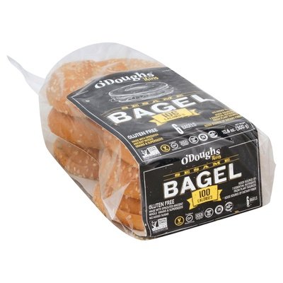 Odoughs Sesame Bagel Thins 6/10.6 Oz [UNFI #59035]