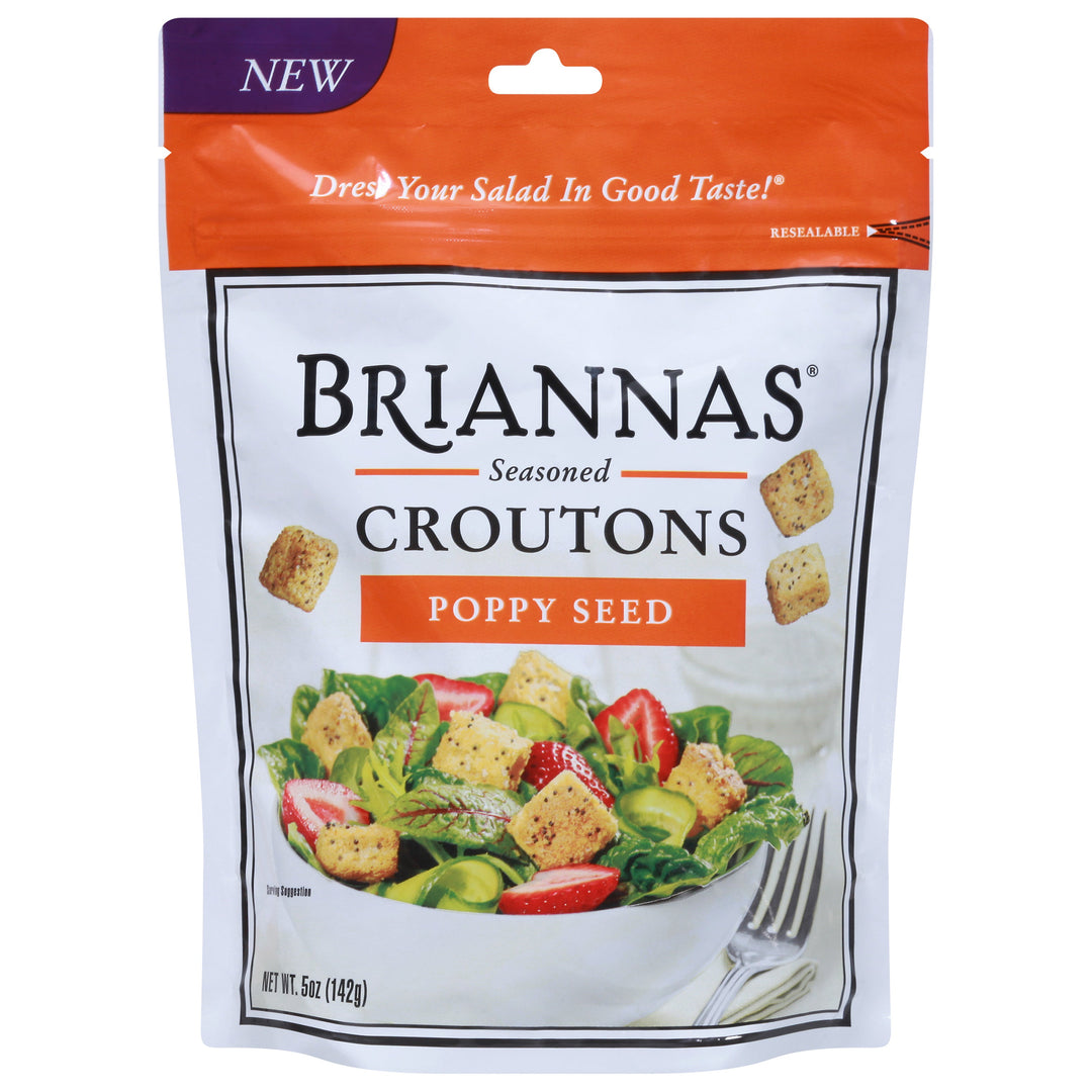Briannas SWEET ONION CROUTONS 6/5 OZ [UNFI #60377]