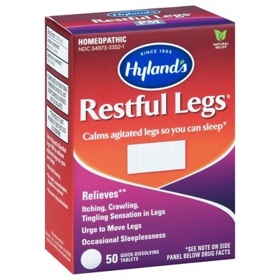 Hylands Restful Legs Natural Relief 50 Tab [UNFI #22462] T