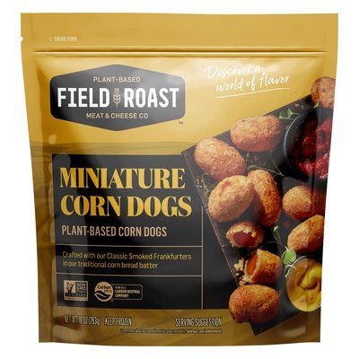 Field Roast Miniature Corn Dog,Plant Based 8/10 Oz [UNFI #74859]