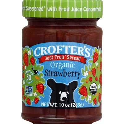 Crofters Strawberry Spread 6/10 Oz [UNFI #63854]