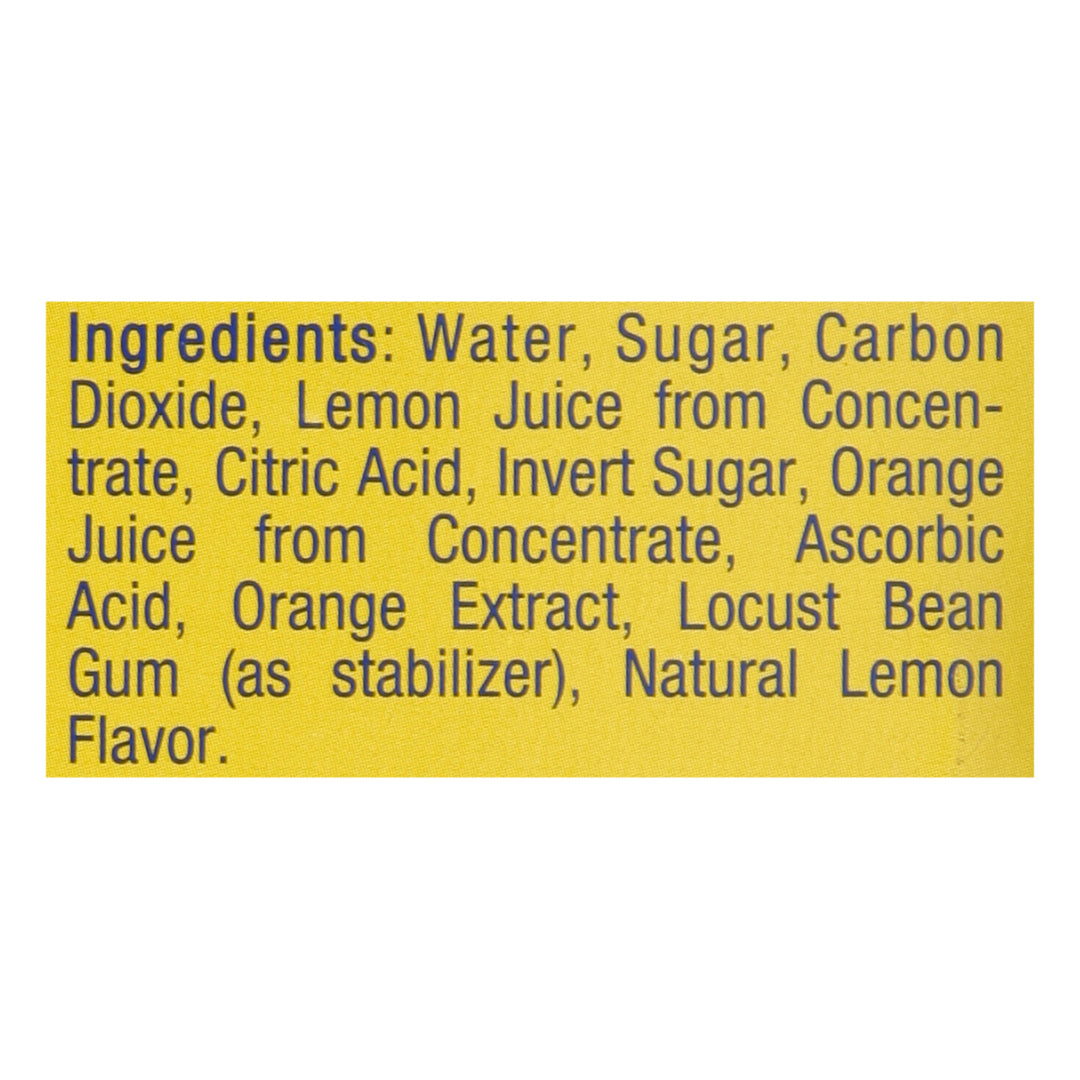 Lorina Beverage Sparkling Lemonade 4/6/11.2 Oz [UNFI #33164] T