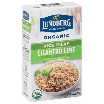 Lundberg Family Farms Whole Grain Cilantro Lime 6/5.5 Oz [UNFI #19884]