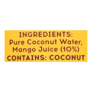 One Hundred Coconuts Coconut Water Pure Mango 12/11 Oz [UNFI #11553]
