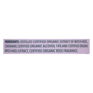 Humphreys Pharmacal Sooth Rose Witch Hazel 8 Oz [UNFI #69830] T