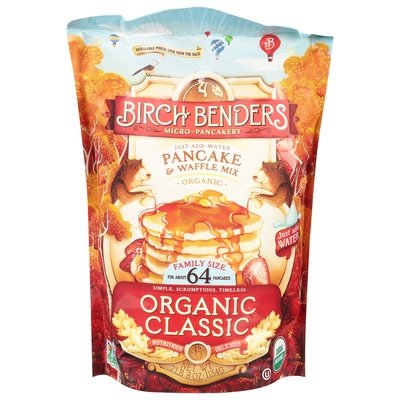 Birch Benders Pancake & Waffle Mix Classic 6/40 Oz [UNFI #72285]