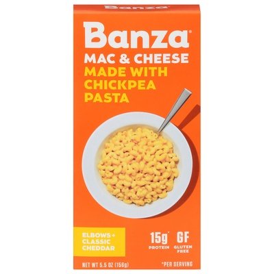 Banza Mac & Cheddar Cheese 6/5.5 Oz [UNFI #18125]