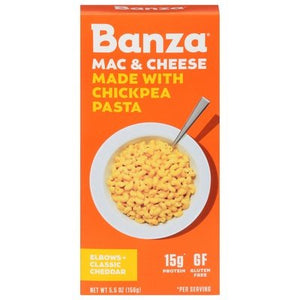 Banza Mac & Cheddar Cheese 6/5.5 Oz [UNFI #18125]