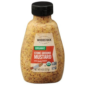 Woodstock Mustard Stoneground 12/8 Oz [UNFI #24875]