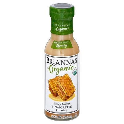Briannas Honey Ginger Vinaigrette 6/10 Oz [UNFI #77987]