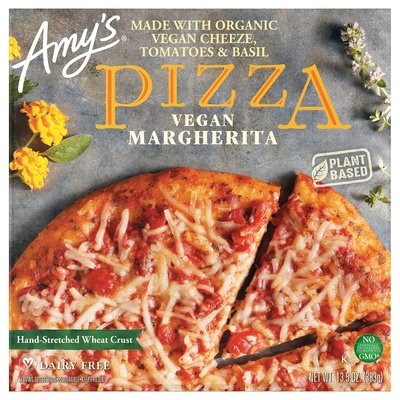 Amys Vegan Margherita 8/13.5 Oz [UNFI #65536]