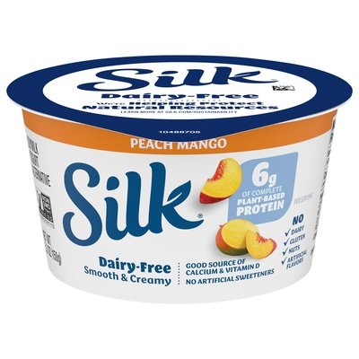 Silk Peach & Mango Dairy Free 8/5.3 Oz [UNFI #14407]