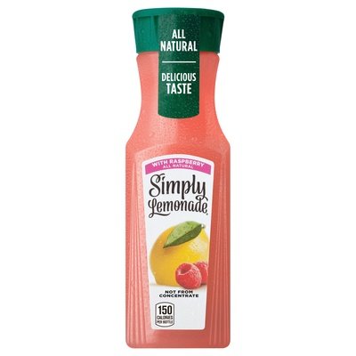Simply Lemonade With Raspberry 12/340 Ml [UNFI #68554]