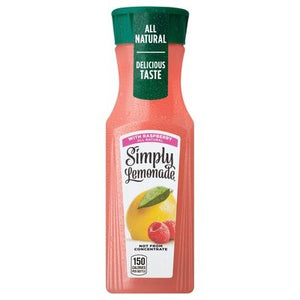 Simply Lemonade With Raspberry 12/340 Ml [UNFI #68554]