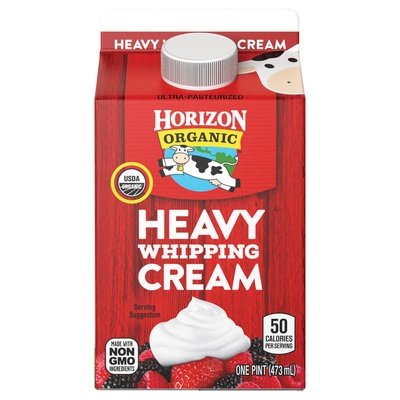 Horizon Heavy Whipping Cream 12/16 Oz [UNFI #13533]