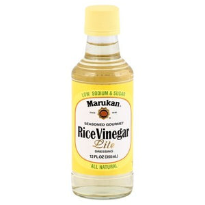 Marukan Lite Seasoned Gourmet Rice Vinegar 6/12 Oz [UNFI #33368]