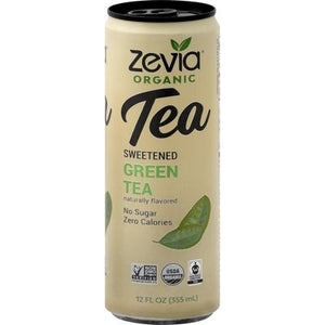 Zevia Green Tea 12/12 Oz [UNFI #23953]