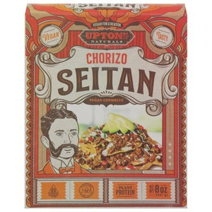 Uptons Naturals Seitan Chorizo 6/8 Oz [UNFI #52113]