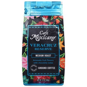 Cafe Mexicano Veracruz Reserve Medium Roast 6/12 Oz [UNFI #77598]