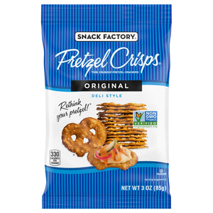 Pretzel Crisps Original Pretzel Crisps 8/3 OZ [UNFI #47958]