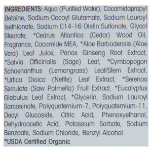 Giovanni Men 2In1 Body/Facial Wash,Cedar 16.9 Oz [UNFI #46940] T