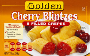 Golden Cherry 6 Filled Crepes 12/13 OZ [UNFI #72795]