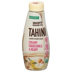Mighty Sesame Co Fine Sesame Tahini/Crmysqzble 8/10.9 Oz [UNFI #60860]