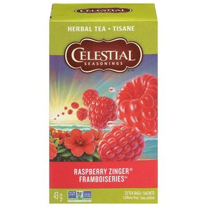 Celestial Seasonings Raspberry Zinger 6/20 Bag [UNFI #63488]