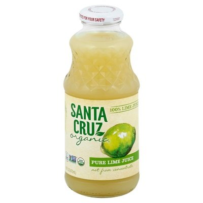 Santa Cruz Organic Lime 8/16 Oz [UNFI #52713]