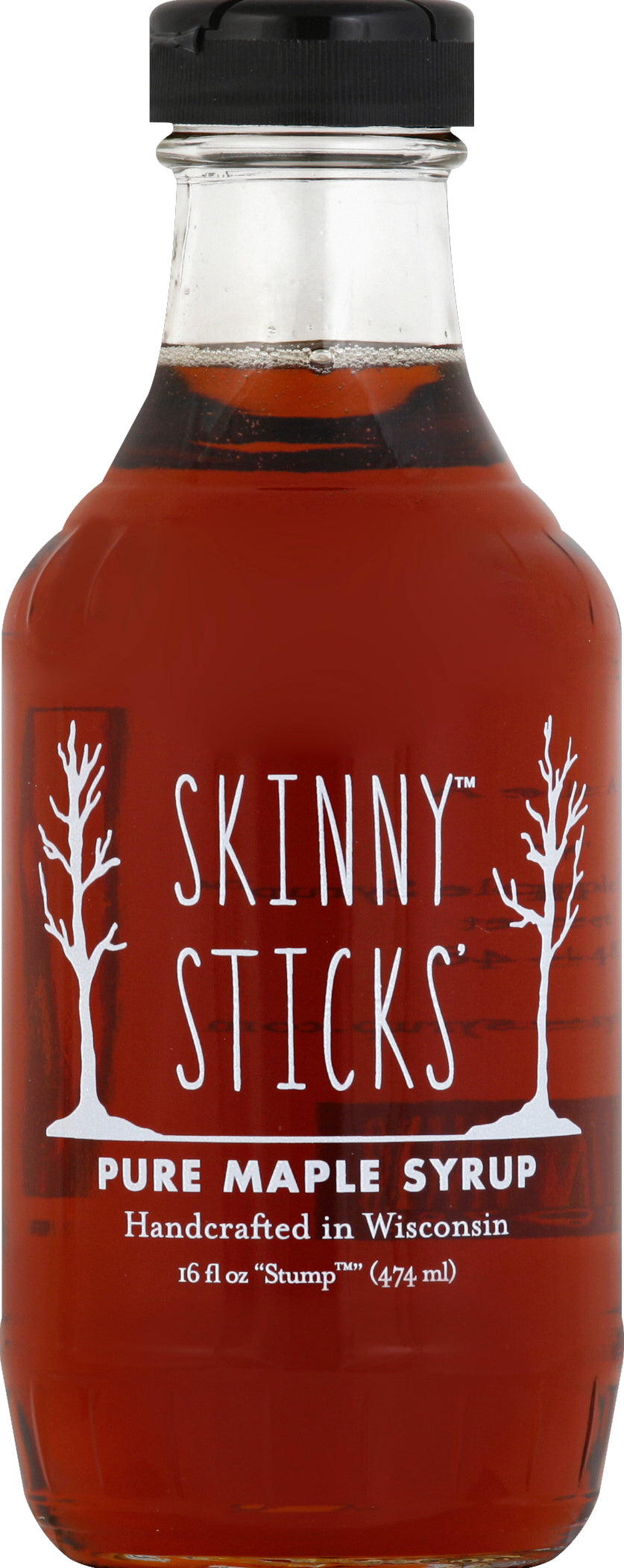 Skinny Sticks Maple Syrup Pure Maple Syrup Wisconsin 6/16 Oz [UNFI #68749]