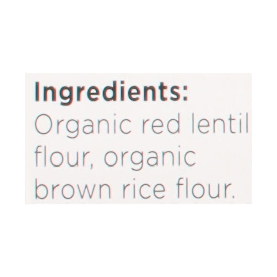 Explore Cuisine Red Lentil Spaghetti 12/8 Oz [UNFI #82021]