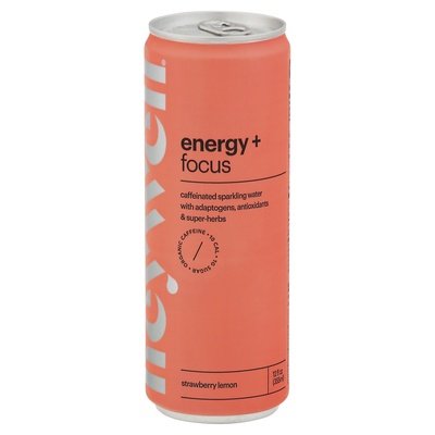 Heywell Focus Strawberry Lemon 12/12 Oz [UNFI #27673] T