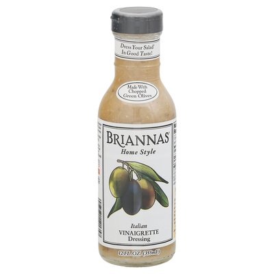 Briannas Italian Vinaigrette 6/12 Oz [UNFI #27832]