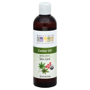 Aura Cacia Castor Oil 16 Oz [UNFI #71634] T