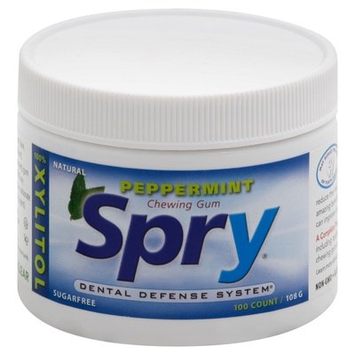 Spry Peppermint 100 Ct [UNFI #75271]