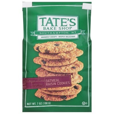 Tates Bake Shop Oatmeal Raisin 12/7 Oz [UNFI #24207]