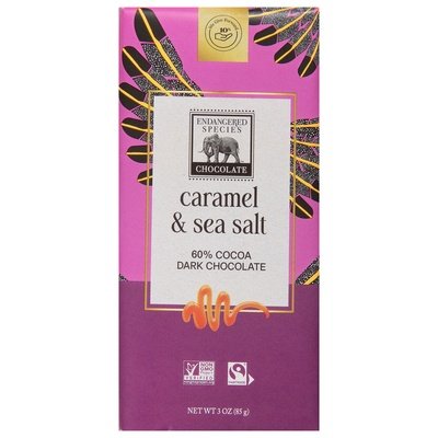 Endangered Species Chocolate Eagle,Drk Choc W/Crml,Seasalt 12/3 Oz [UNFI #90715]