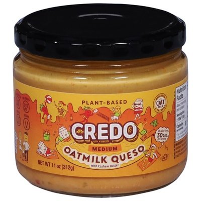 Credo Oatmilk Queso Medium 6/11 Oz [UNFI #34972]
