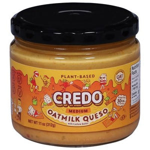 Credo Oatmilk Queso Medium 6/11 Oz [UNFI #34972]