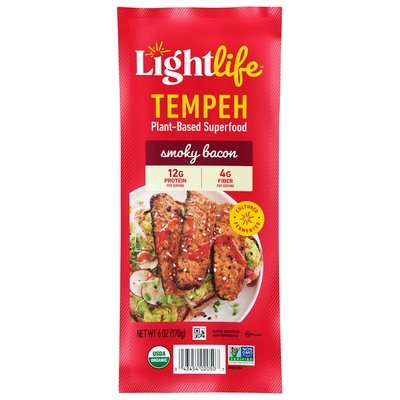 Lightlife Foods Smokey Strips 12/6 Oz [UNFI #12232]