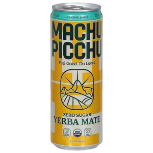 Machu Picchu Drink Yerba Mate Mint 12/12 Oz [UNFI #3297]