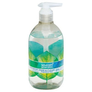 Seventh Generation Hand Wash Free & Clean 8/12 Oz [UNFI #57181] T
